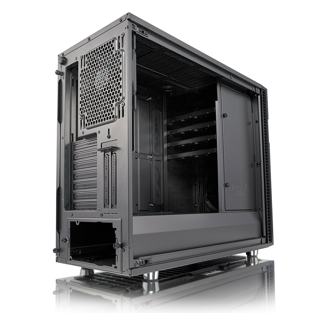 Fractal Design Define R Tempered Glass Gunmetal Fd Ca Def R Gy Tg