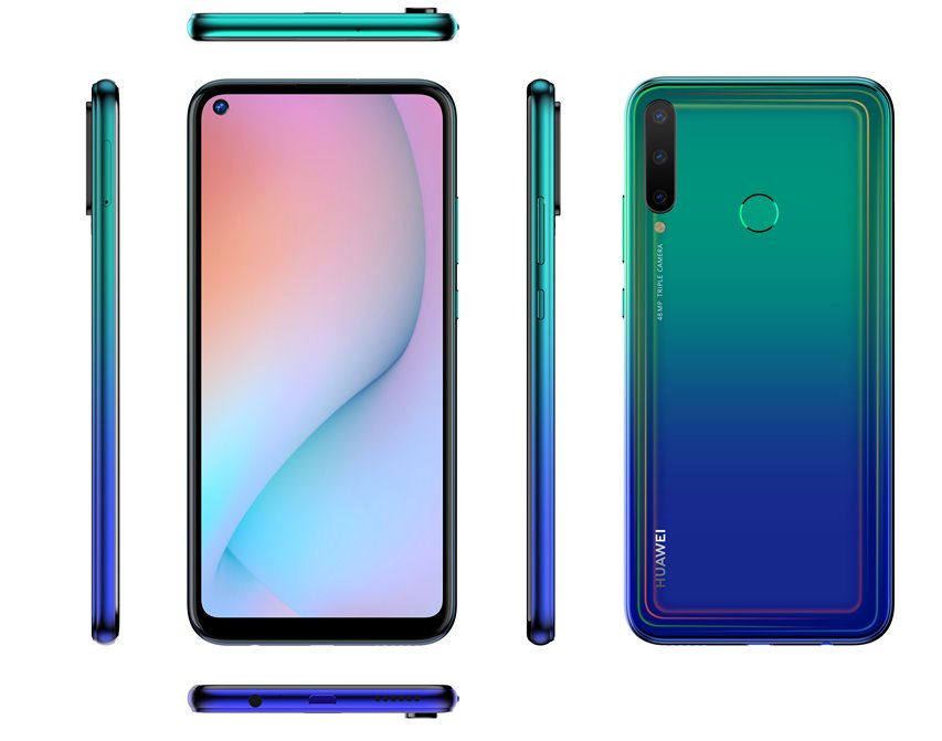 Huawei P40 Lite E 64GB Aurora Blue SP P40LE64DSLOM TSBOHEMIA CZ