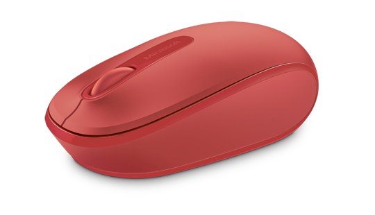 Microsoft Wireless Mobile Mouse 1850, červená (U7Z-00034)