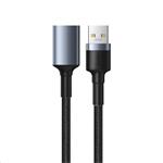 Baseus Cafule nabíjecí/datový kabel USB3.0 samec na USB3.0 samice 2A 1m, šedá