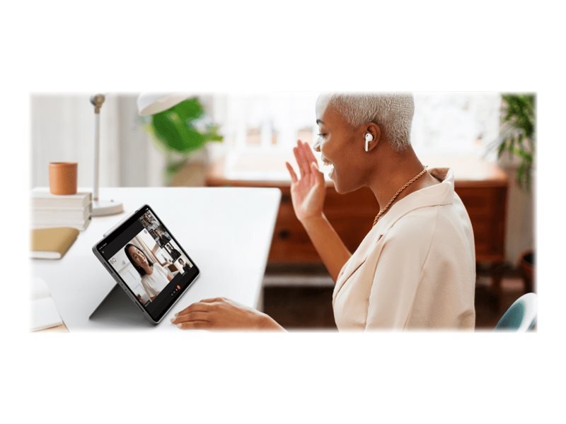 Logitech Combo Touch pro iPad Pro 11" (1., 2., 3.. gen), šedá - US INTL