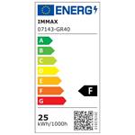 IMMAX NEO RONDATE SMART stropní svítidlo 40cm 25W šedé Zigbee 3.0, TUYA