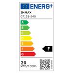 IMMAX NEO BRILIANT SMART stropní svítidlo 40cm 20W černé Zigbee 3.0, TUYA