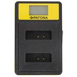 PATONA nabíječka Foto Dual Canon NB-13L s LCD,USB