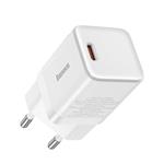 Baseus GaN3 rychlonabíjecí adaptér IC 30W, bílá