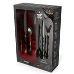 BerlingerHaus 24dílná sada příborů Royal Black Collection III, nerez