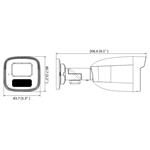 HIKVISION HiWatch IP kamera HWI-B429H(C)/ Bullet/ 2Mpix/ objektiv 4 mm/ H.265+/ krytí IP67/ LED až 50m/ kov+plast