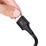 Baseus kabel Rapid Series 3v1, USB/Micro USB, Lightning, USB-C, 1,2 m, černá