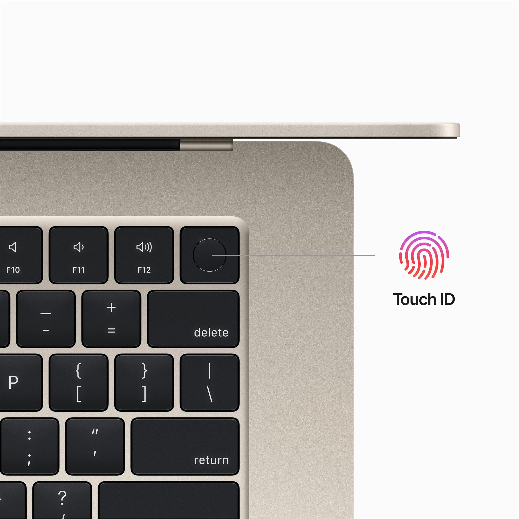 Apple MacBook Air 15",M2 8-core CPU/10-core GPU,8GB,512GB,Starlight,CZ (MQKV3CZ/A)