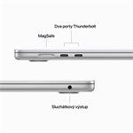 NB Apple MacBook Air 15",M2 8-core CPU/10-core GPU,8GB,256GB,Silver,CZ (MQKR3CZ/A)