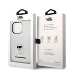 Karl Lagerfeld IML Choupette NFT Zadní Kryt pro iPhone 14 Pro Max Transparent