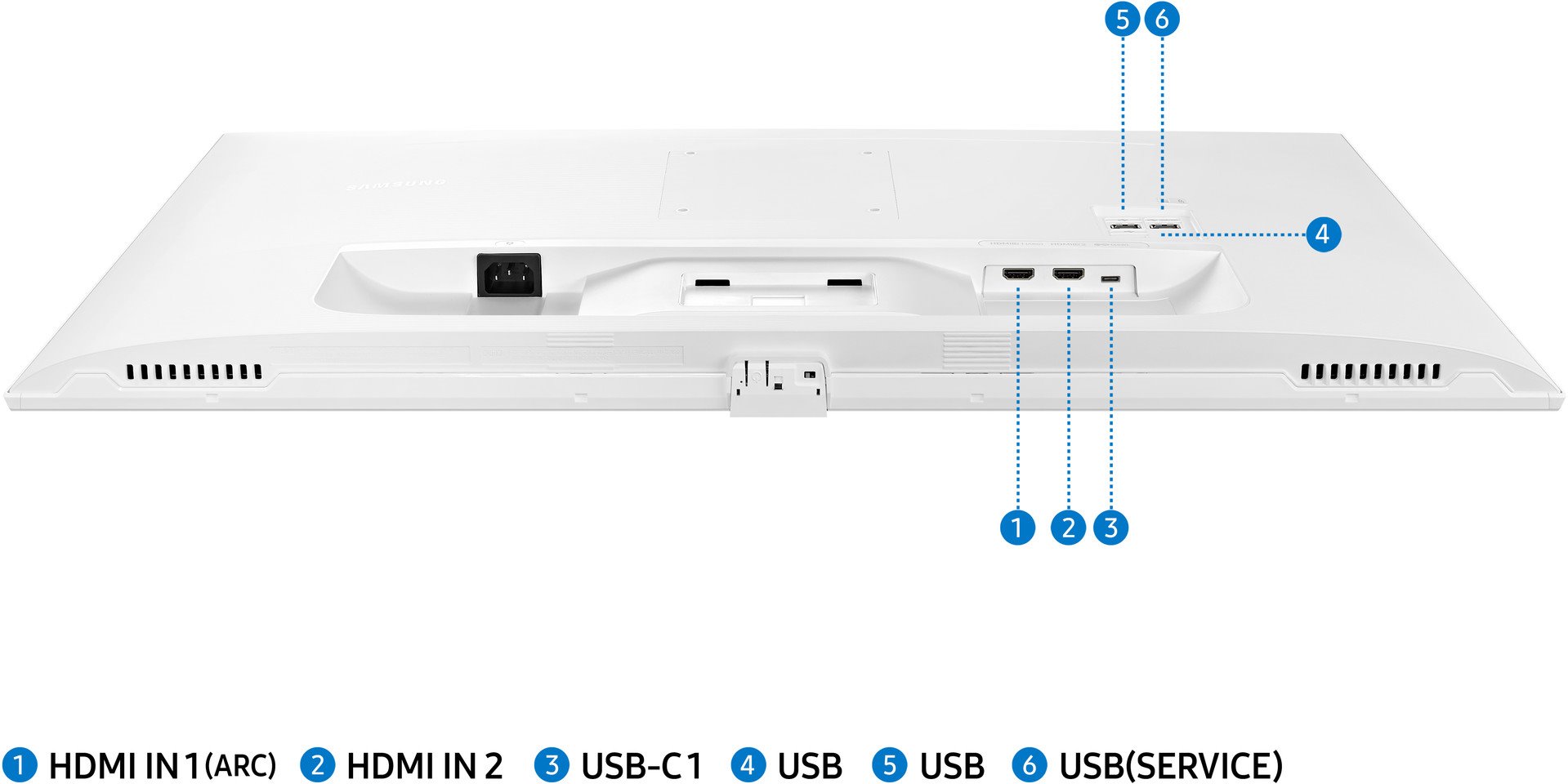 32" Samsung Smart Monitor M7 bílý