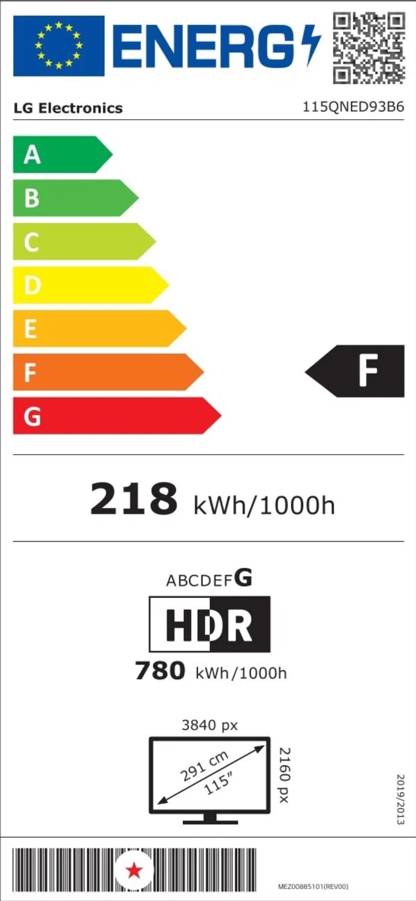 115" LG 115QNED93B6 (2026)