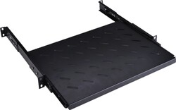 19" DATACOM Výsuvná polica s perforáciou 1U 350 mm
