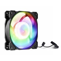 1stCOOL Statický RGB ventilátor 12cm, 3+4pin