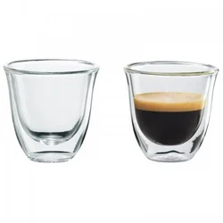 2-dielna súprava šálok na espresso DeLonghi, 90 ml