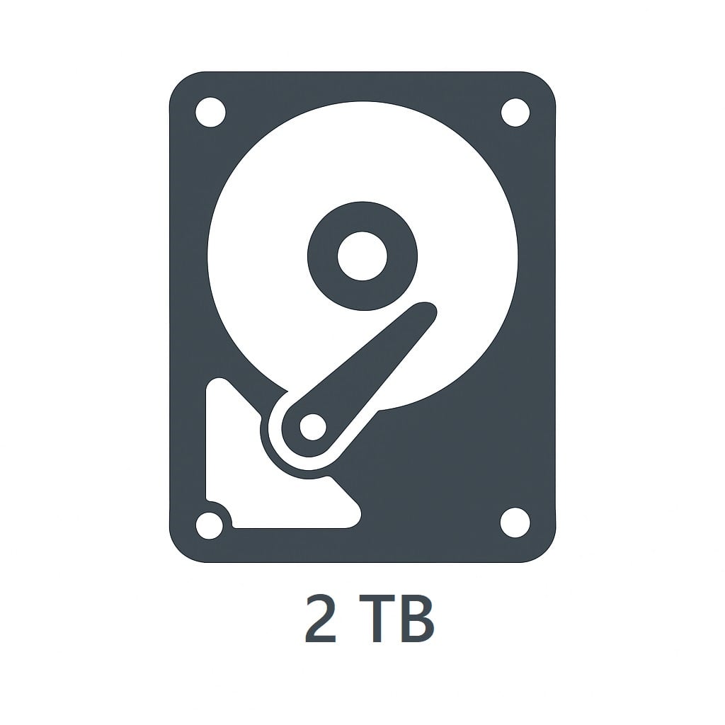 HDD 2 TB