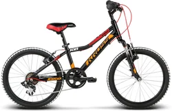 2018 KROSS 20" LEVEL Mini vel.11" - black/red/orange glossy