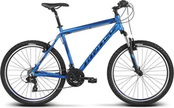 2018 KROSS 26" HEXAGON 1.0 vel.17" - blue/black/navy blue matt
