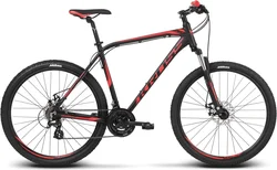 2018 KROSS 26" HEXAGON 3.0 vel.17" - black/red/burgundy matt