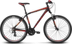 2018 KROSS 27,5" HEXAGON 2 vel.21" - black/red/orange matt