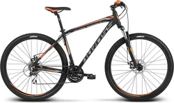 2018 KROSS 27,5" HEXAGON 4 vel.15" - black/graphite/orange matt