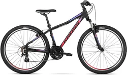 2018 KROSS 27,5" LEA 2 vel.19" - black/rapsberry/violet matt