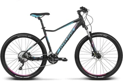 2018 KROSS 27,5" LEA 8 vel.17" - black/blue/pink matt