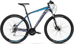 2018 KROSS 27,5" LEVEL 2 vel.18" - navy blue/silver/blue glossy