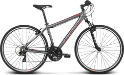 2018 KROSS 28" EVADO 1 vel.17" - graphite/red matt