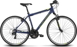 2018 KROSS 28" EVADO 1 vel.17" - navy blue/lime matt