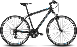 2018 KROSS 28" EVADO 2 vel.17" - black/blue glossy