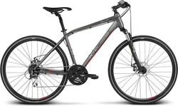 2018 KROSS 28" EVADO 4 vel.19" - graphite/red matt