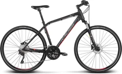 2018 KROSS 28" EVADO 7 vel.17" - black/red matt