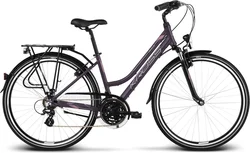 2018 KROSS 28" TRANS 2 dámský vel.17" - violet/pink/silver matt
