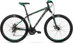 2018 KROSS 29" HEXAGON 4.0 vel.19" - black/graphite/green matt