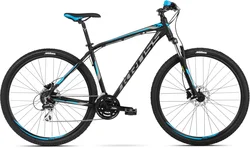 2018 KROSS 29" HEXAGON 5.0 vel.19" - black/graphite/blue matt