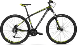 2018 KROSS 29" HEXAGON 6.0 vel.19" - black/graphite/lime matt