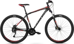 2018 KROSS 29" HEXAGON 6.0 vel.19" - black/graphite/red matt