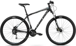 2018 KROSS 29" HEXAGON 7.0 vel.19" - black/graphite/steel matt