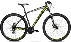 2018 KROSS 29" LEVEL 1.0 vel.19" - black/lime/silver matt
