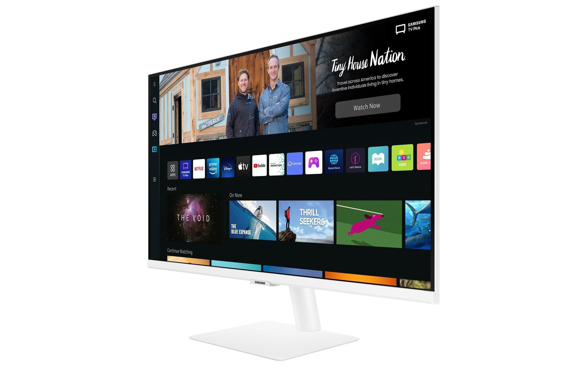 27" Samsung Smart Monitor M5 bílý