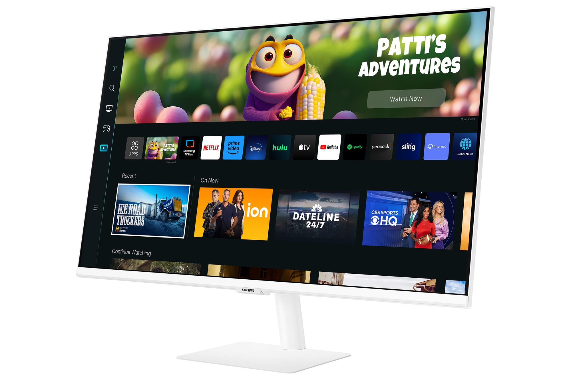 27" Samsung Smart Monitor M5 bílý