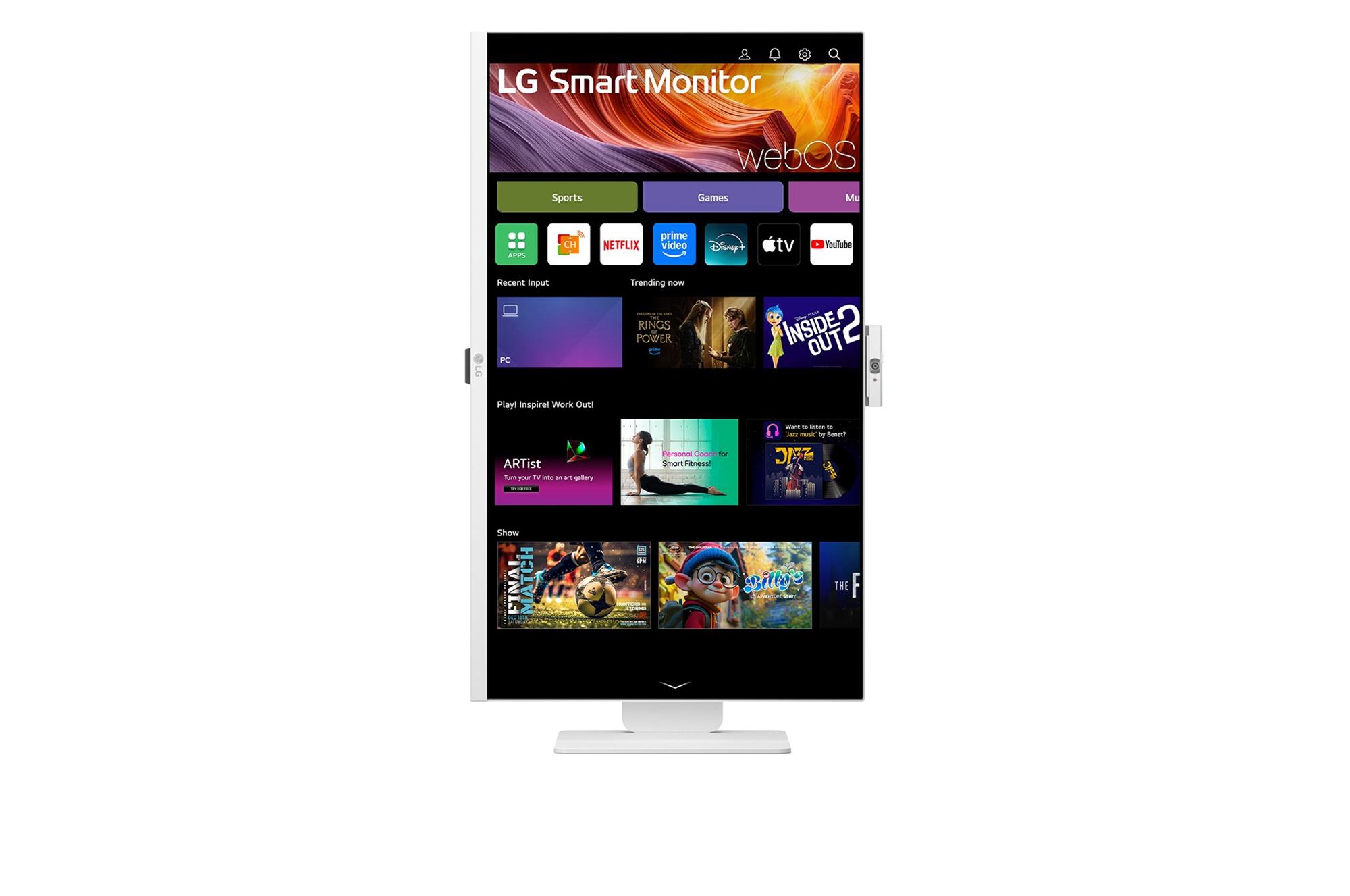31,5" inteligentný monitor LG 32U850SA