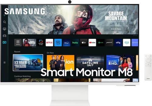 32" Samsung Smart Monitor M8 bílý
