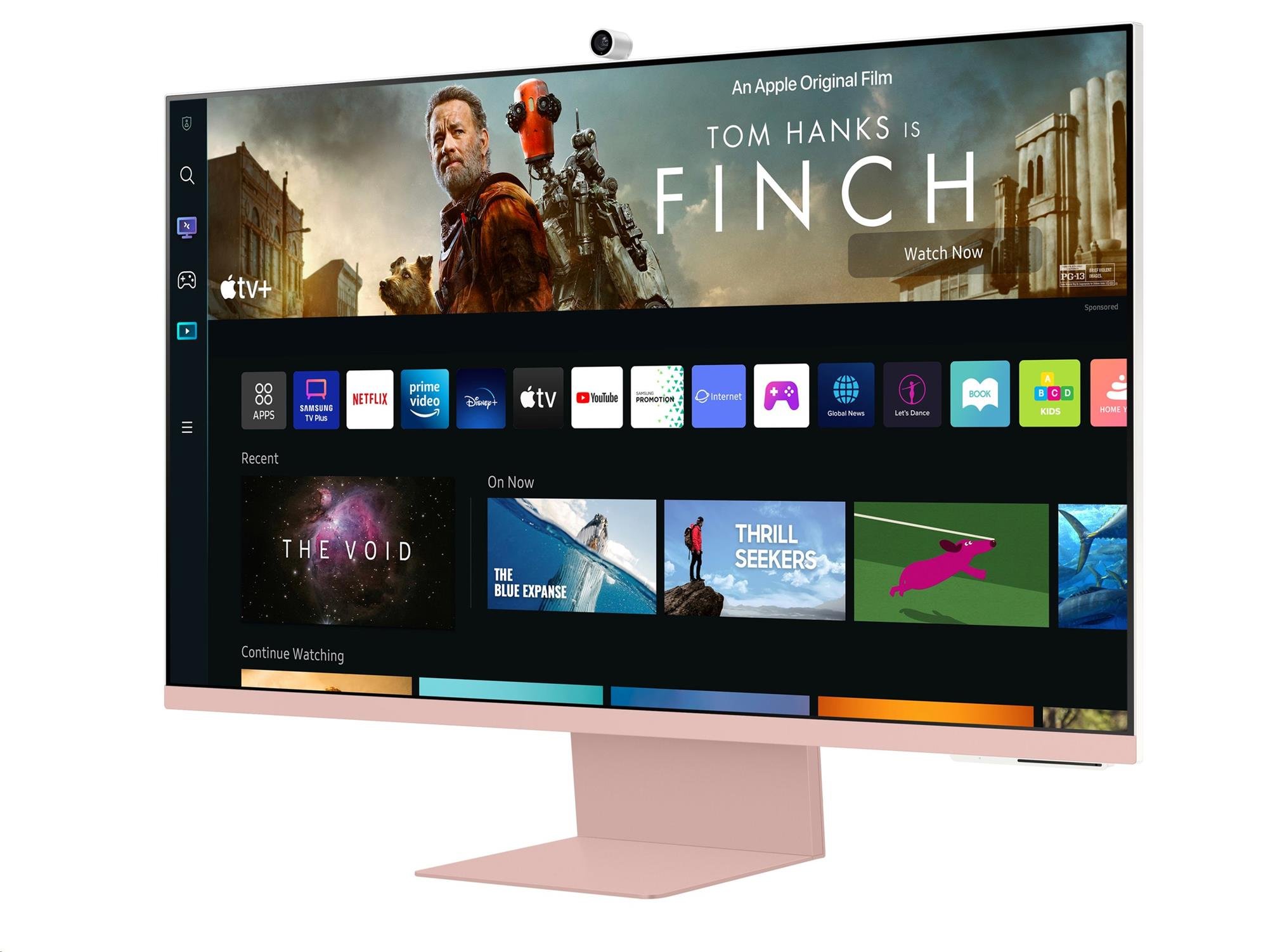 32" Samsung Smart Monitor M8 Sunset Pink (LS32BM80PUUXEN) TSBOHEMIA.CZ