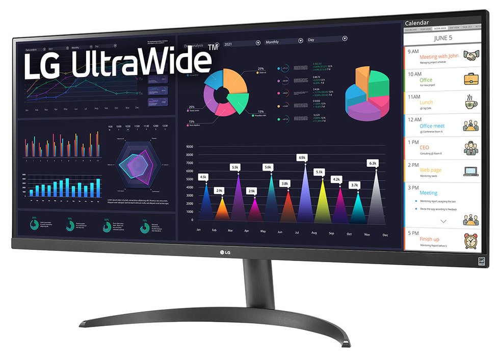 34" LG UltraWide 34WQ500