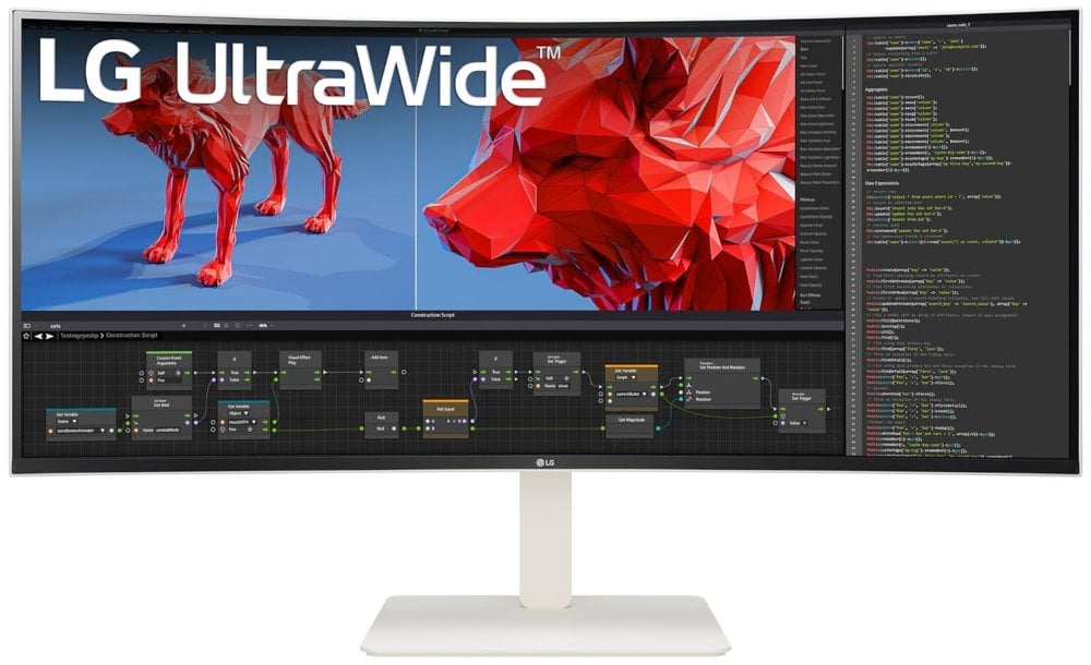37,5" LG UltraWide 38WR85QC
