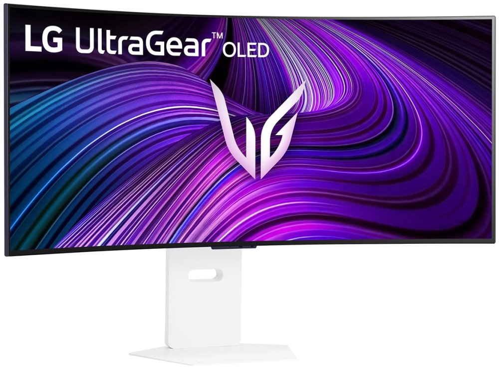 39" LG UltraGear 39GX90SA-W s webOS, prohnutý