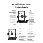 3D tlačiareň AnyCubic FDM Kobra 2 Neo
